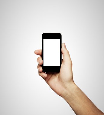 El ele tutuşan telefon