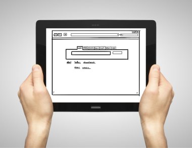 Site çizim ile tablet