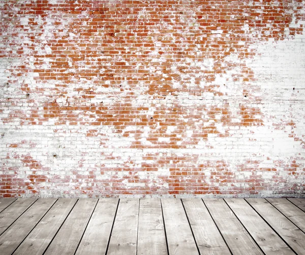 Pared de ladrillo rojo — Foto de Stock