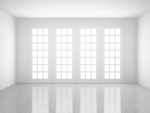 Interno bianco — Foto Stock