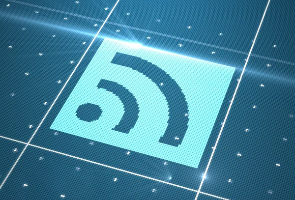 Wi-fi icon — Stock Photo, Image