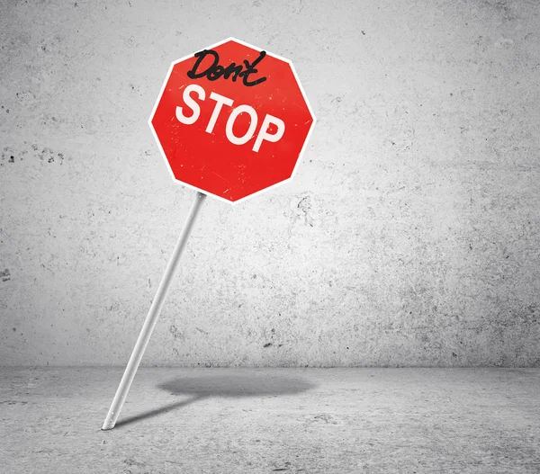Stop panneau routier — Photo