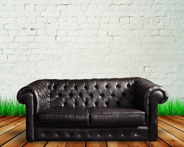Camera con divano — Foto Stock