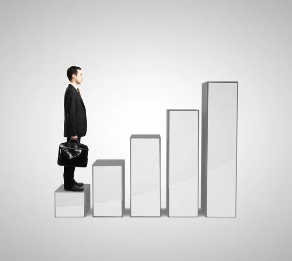 Succes graph — Stock Photo, Image