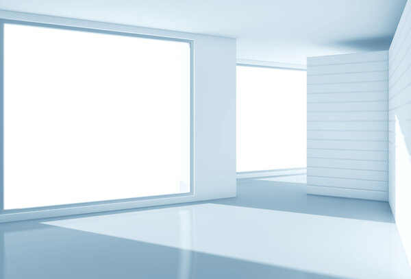 Синий интерьер
