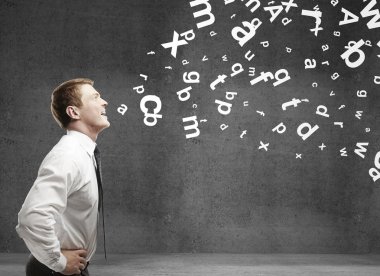 işadamı harfleri ile