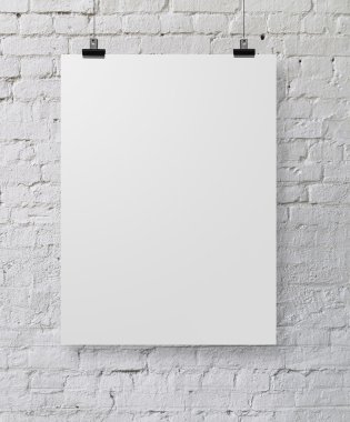 Beyaz poster