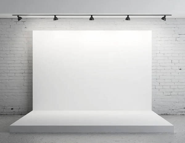 White backdrop — Stock Photo, Image