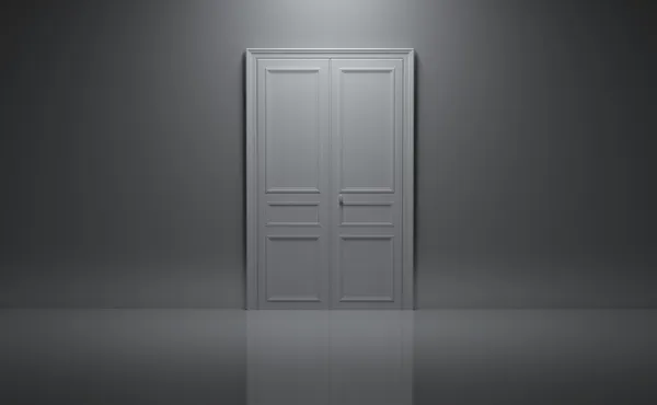 Gesloten deur — Stockfoto