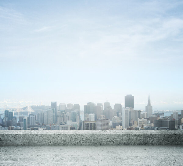 Вид на город
