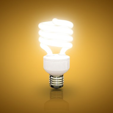 energy saving lamp clipart