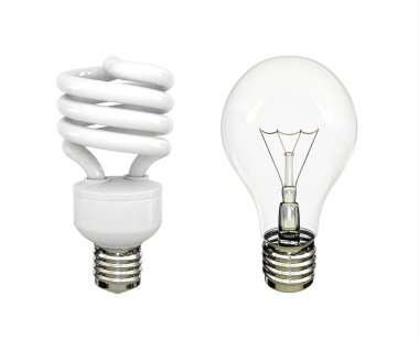two lightbulb clipart