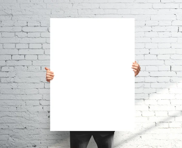 空白のポスター — ストック写真