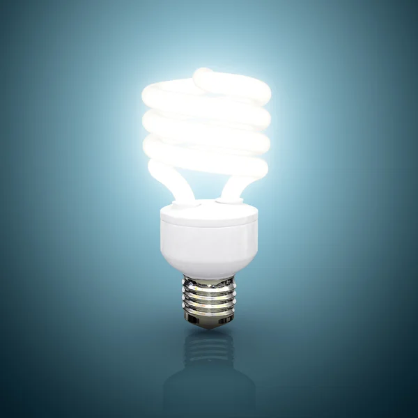 Lampada a risparmio energetico — Foto Stock