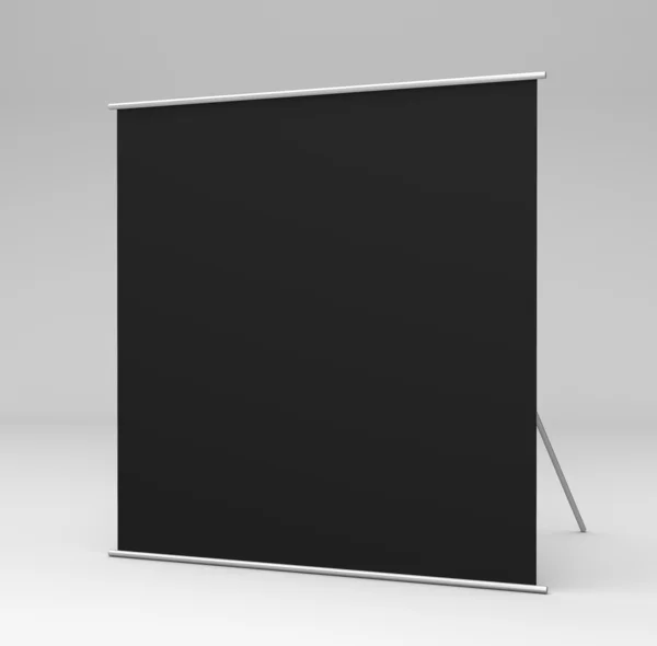 Siyah stand — Stok fotoğraf