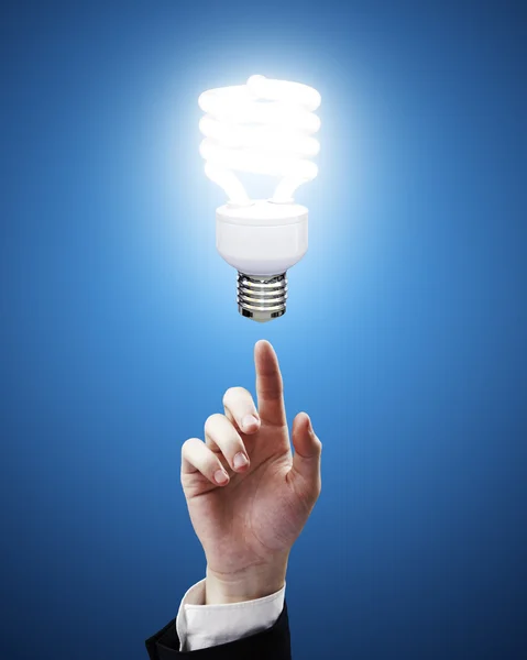 Energy saving lamp — Stock Photo, Image