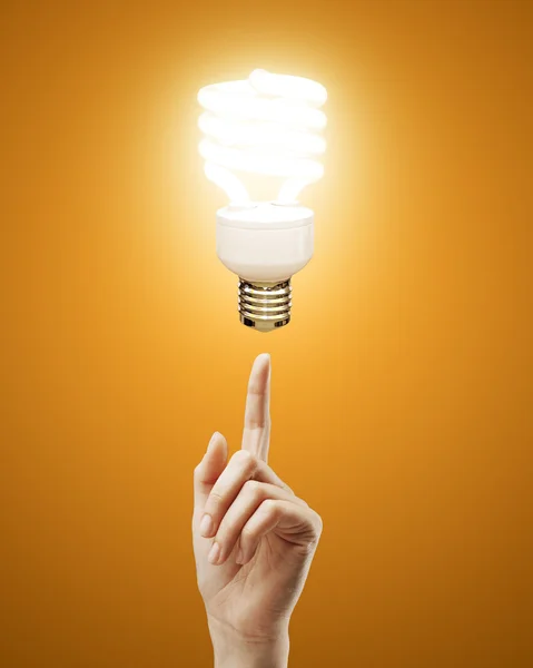 Energy saving lamp — Stock Photo, Image