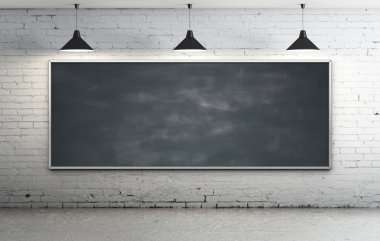 blackboard in room