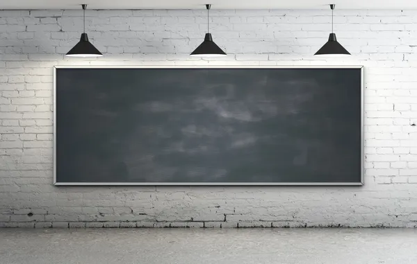 Blackboard in room — Stock Photo, Image