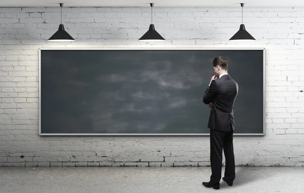 Schoolbord in loft — Stockfoto