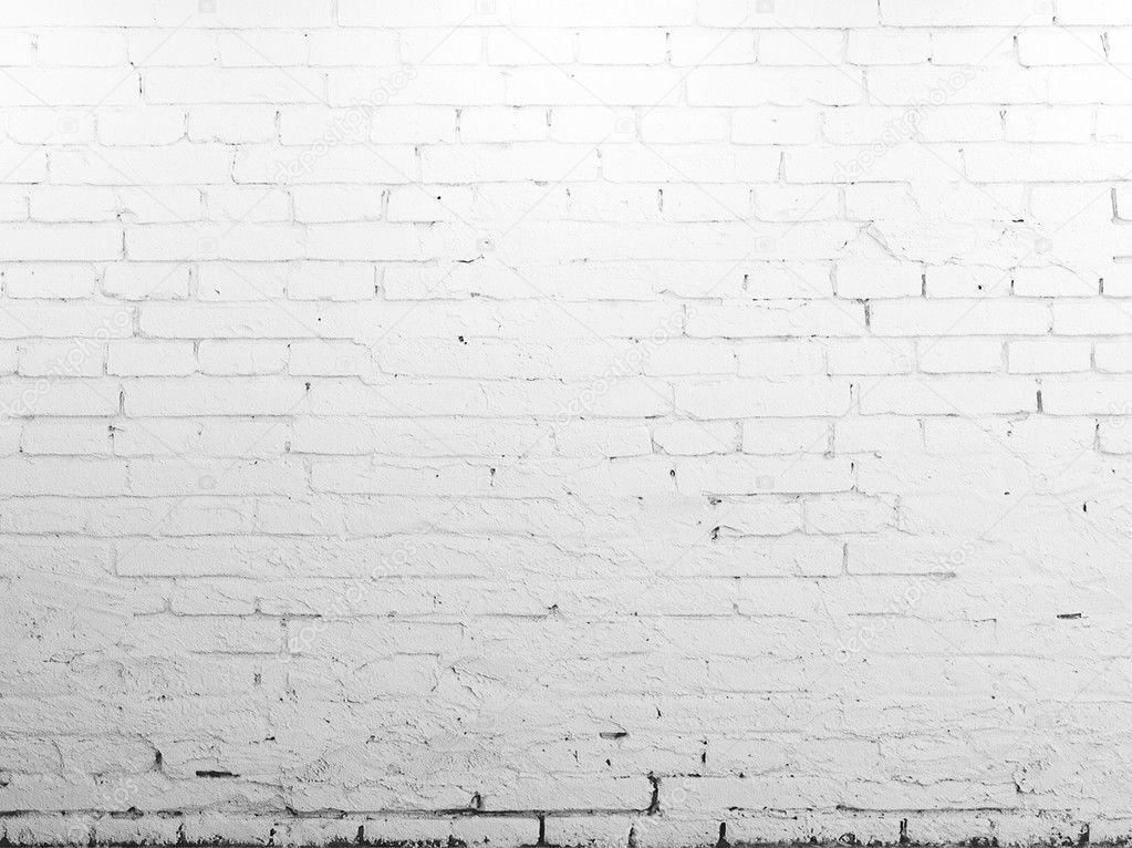 Brick white wall Stock Photo by ©peshkova 19701427