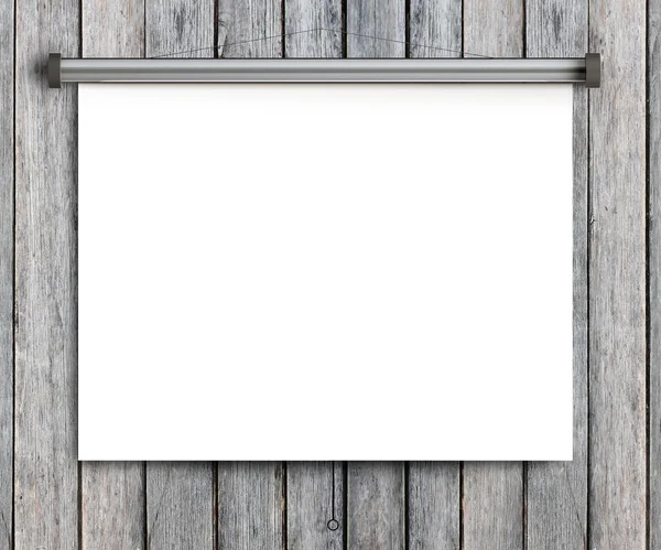 Paper placard — Stock Photo, Image