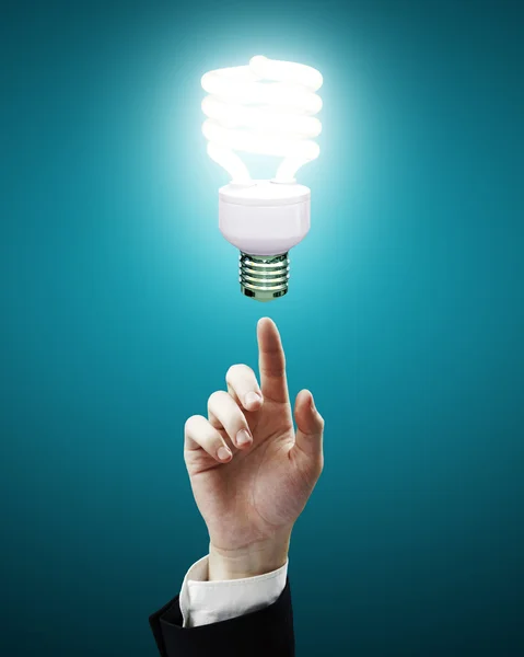 Energy saving lamp — Stock Photo, Image