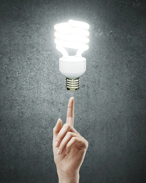 Energy saving lamp — Stock Photo, Image