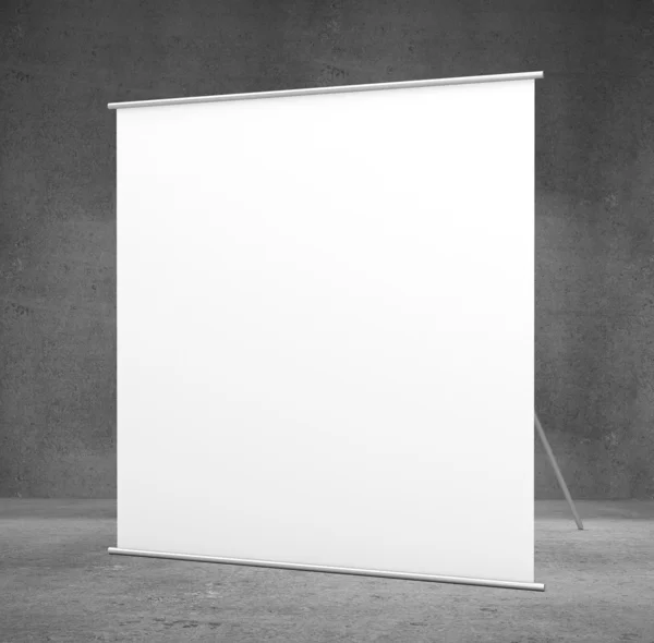 Beyaz stand — Stok fotoğraf