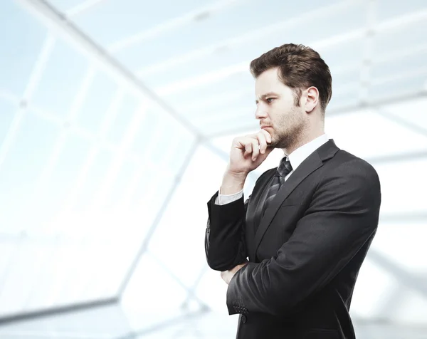 Businessman thinking — Stock Photo, Image