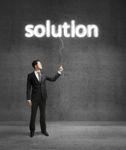 Solution comcept — Stock Photo, Image