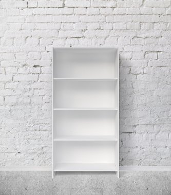 Beyaz bookshelf