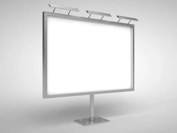 Blank billboard — Stock Photo, Image