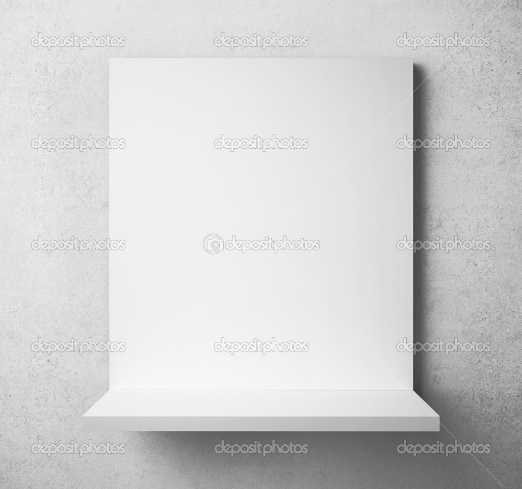 white paper frame