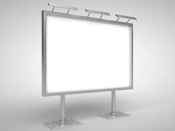 Blank billboard — Stock Photo, Image