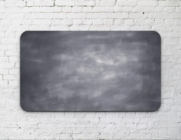 Blackbord on wall — Stock Photo, Image