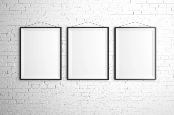 Drie frames — Stockfoto