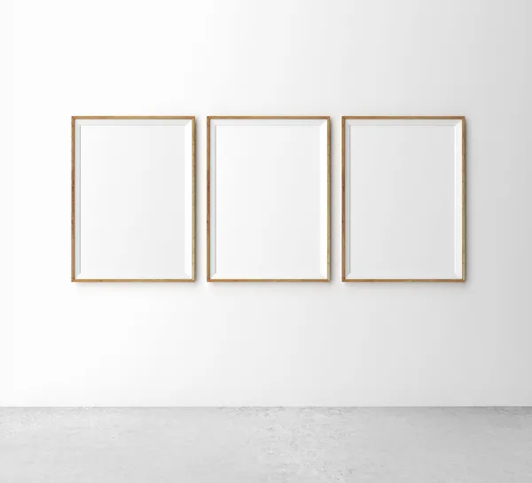 Drie frames — Stockfoto