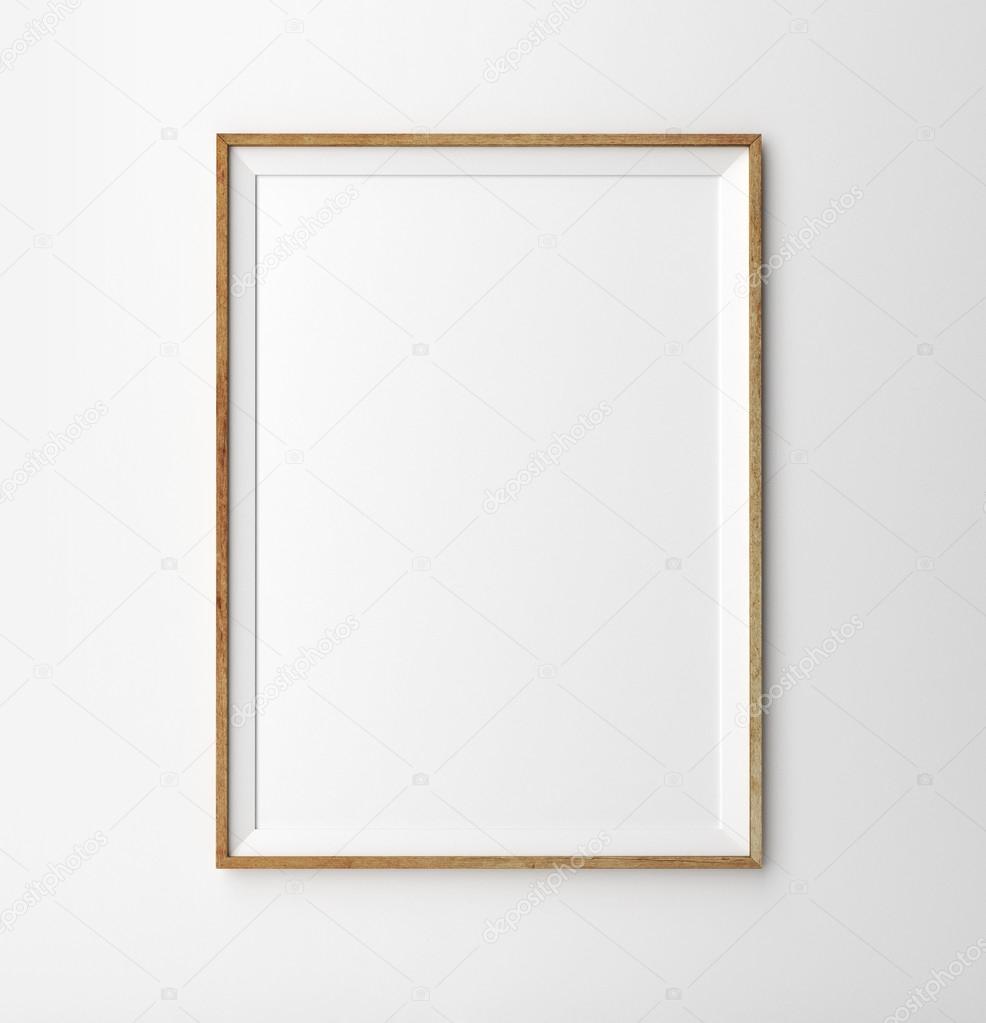 wooden frame