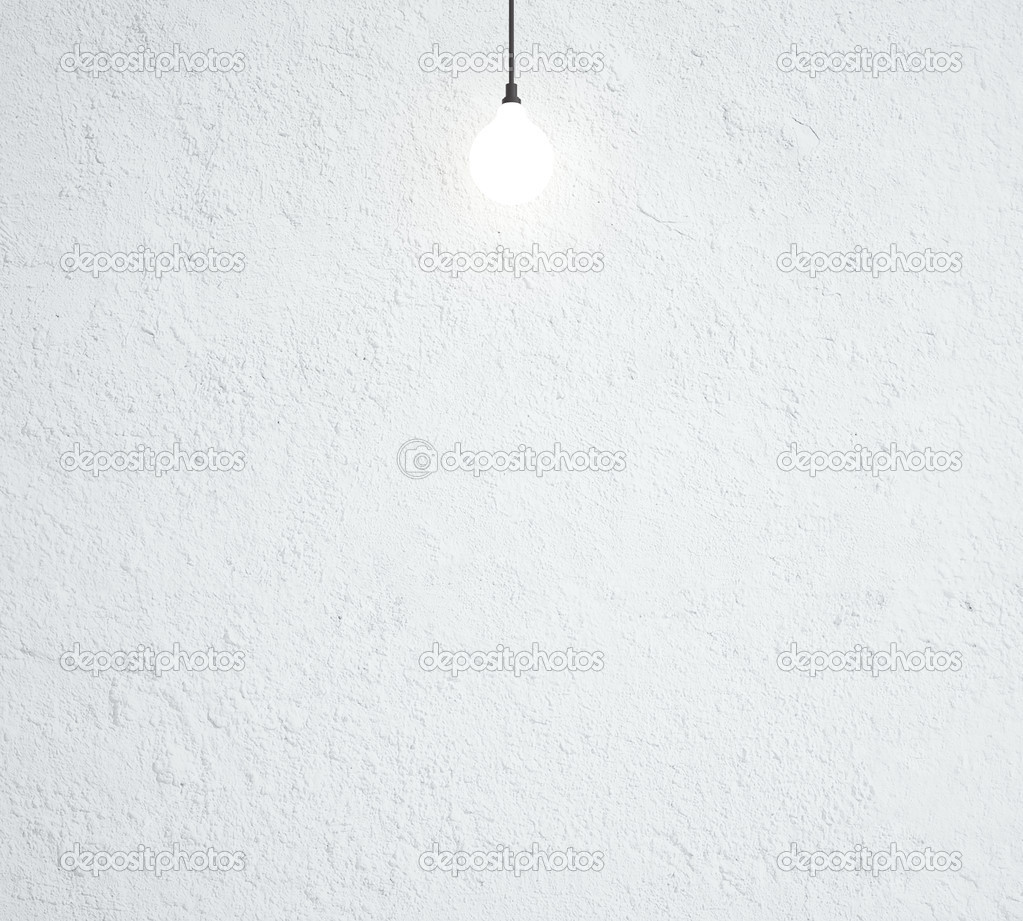lamp and wall