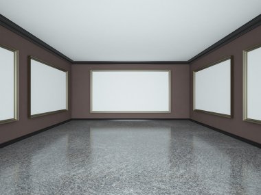Sanat galerisi içi