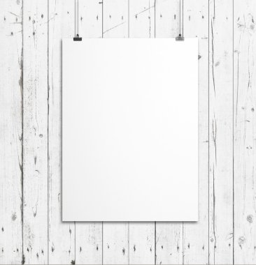 Beyaz poster