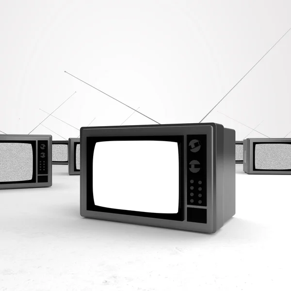 Televisie — Stockfoto