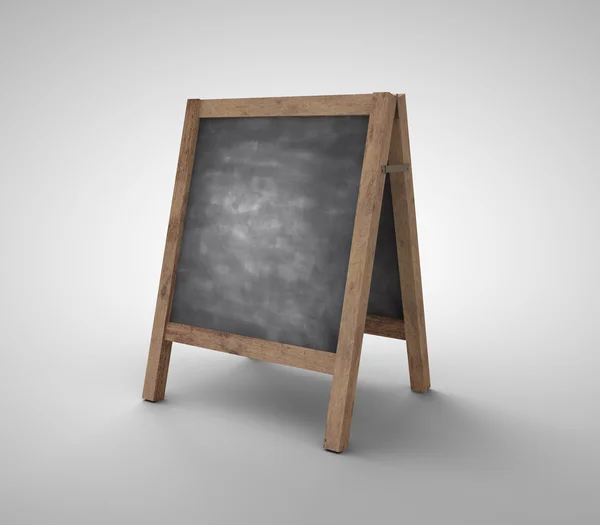 Black chalkboard — Stock Photo, Image