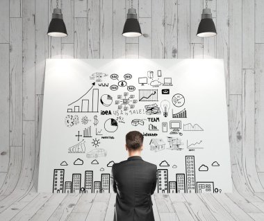 iş stratejisi arayan adam