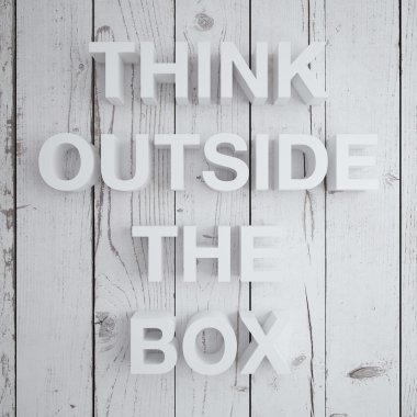 Kutunun dışını düşün.