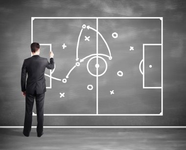 işadamı çizim taktik düzeni