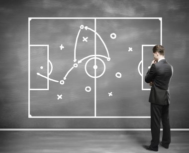 işadamı üzerinde taktik arıyor