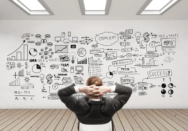 iş stratejisi arayan adam