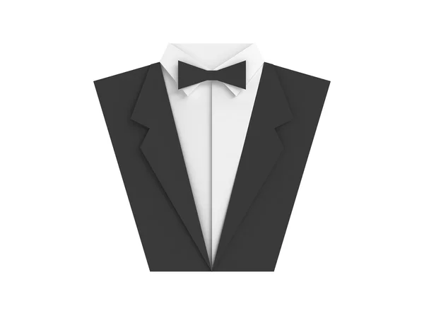 Paper suit — Stock Photo, Image